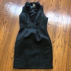 Size 4 Taylor black dress knee length